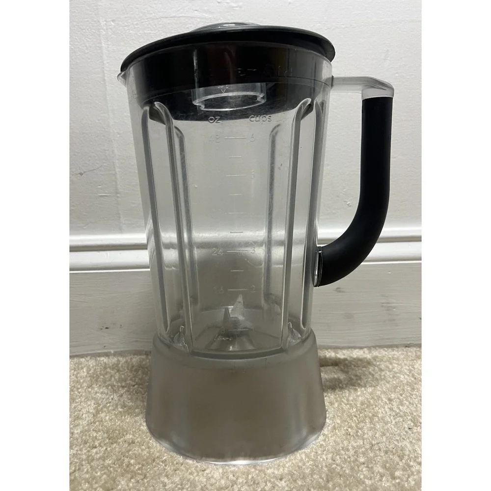 Kitchen Aid 6 Cup/ 48oz Plastic Blender Replacement Pitcher with Lid